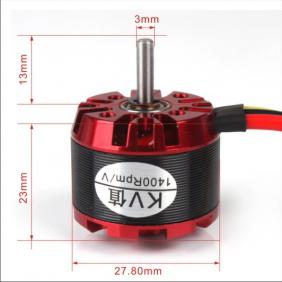 N Series Outrunner Brushless Motor  N2822-1400KV