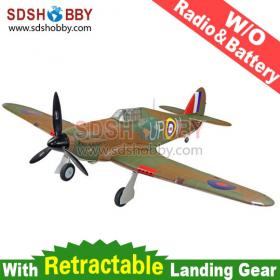 49.2in Hawker Hurricane Brushless Foam Electric Airplane ARF (Radio and Battery not included) with Retractable Landing Gear