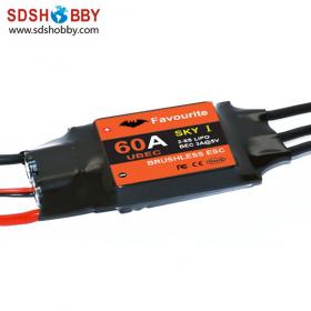 FVT 60A Brushless ESC for Aircraft (Sky I Series)