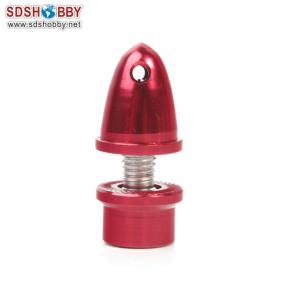 Aluminum Bullet Propeller Adaptor 3.17mm Red Color