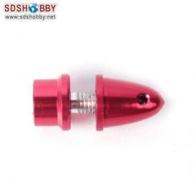 Aluminum Bullet Propeller Adaptor 3.17mm Red Color