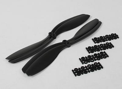 12x4.5 SF Props 2pc Standard Rotation/2 pc RH Rotation (Black)