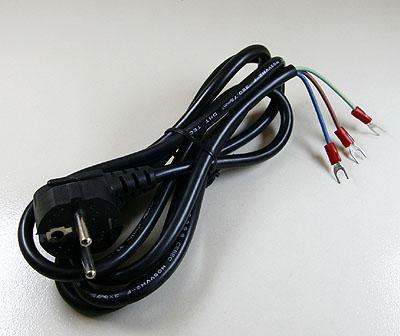 AC Wall Plug Cable - Round Pins