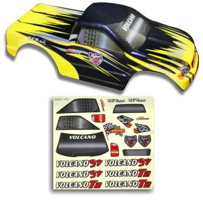 Redcat Racing 1/10 Truck Body Black and Yellow RED25188-3