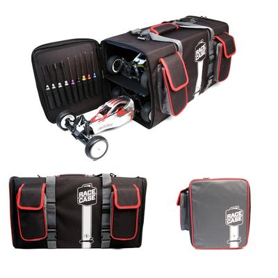 Racers Edge The RaceCase Double Buggy Hauler Bag Red Trim RCE2023