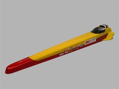 RJ Speed Dragster Body for 30" Nitro Rail Chassis RJS1013