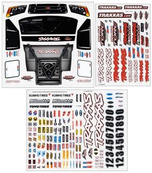 Traxxas Decal Sheet Slash 4x4 TRA6813