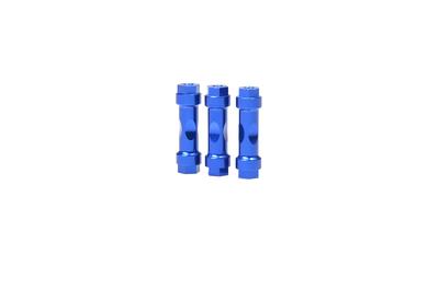 JQ Products Aluminium Wingmount Posts 3 pcs (Blue) JQPB243