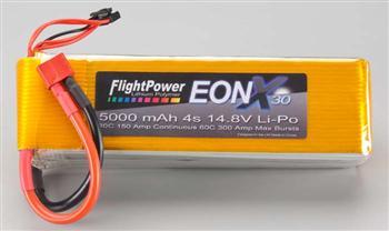 FlightPower EONX 30 LiPo 4S 14.8V 5000mAh 30C FPWEONX30-50004S