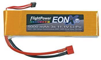 FlightPower EONX 30 LiPo 3S 11.1V 5000mAh 30C FPWEONX30-50003S