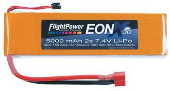 FlightPower EONX 30 LiPo 2S 7.4V 5000mAh 30C FPWEONX30-50002S