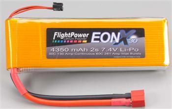 FlightPower EONX 30 LiPo 2S 7.4V 4350mAh 30C FPWEONX30-43502S