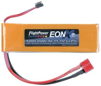 FlightPower EONX 30 LiPo 3S 11.1V 1200mAh 30C FPWEONX30-12003S