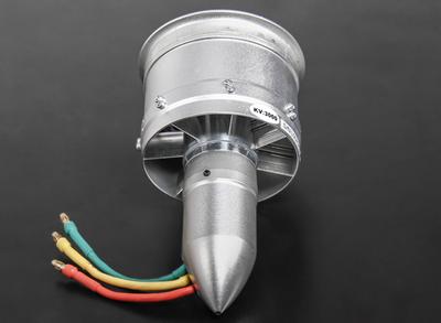 10 Blade Alloy DPS 70mm EDF unit - 4s 3000kv 1200watt