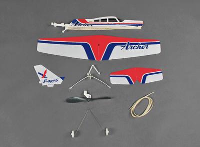 Freeflight Rubber Powered Piper Cherokee Archer PA-28-181 480mm