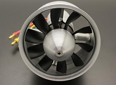 Alloy DPS 64mm 10 blade Electric Ducted Fan Assembley 3300Kv